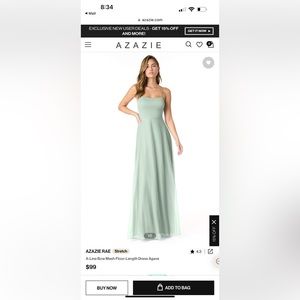 Azazie Rae Bridesmaid Dress
